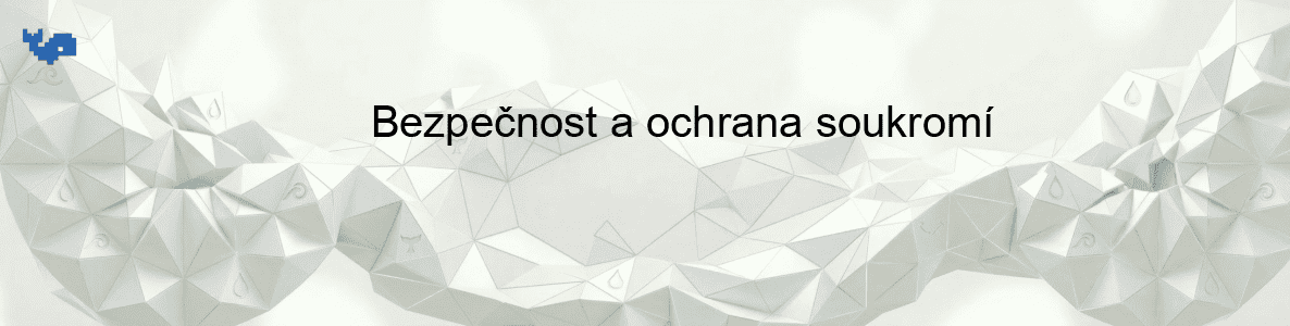 Bezpečnost a ochrana soukromí