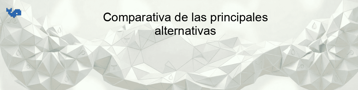 Comparativa de las principales alternativas