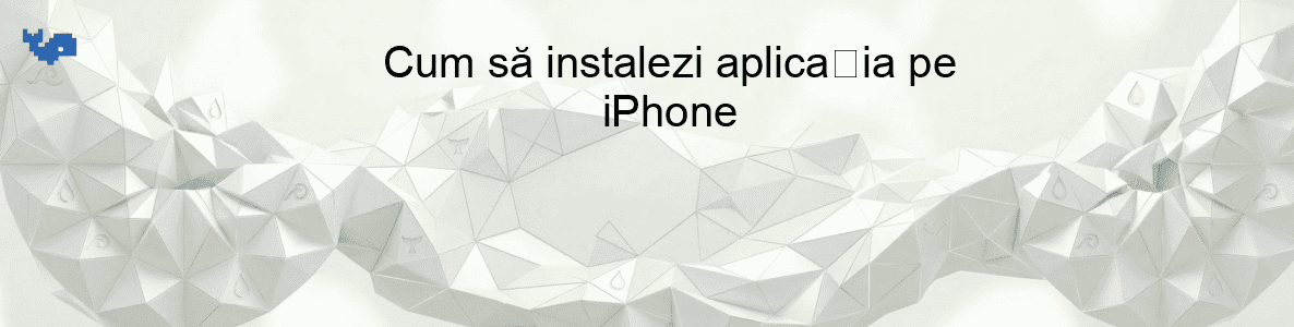Cum să instalezi aplicația pe iPhone