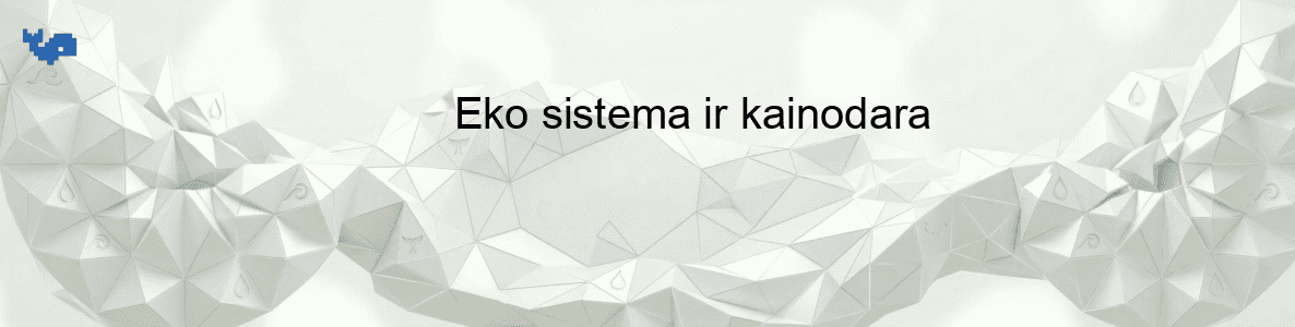 Eko sistema ir kainodara