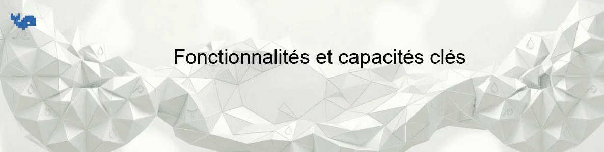 Fonctionnalités et capacités clés