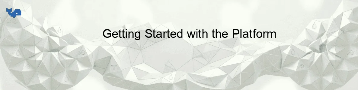 Getting Started with the Platform