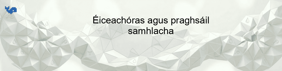 Éiceachóras agus praghsáil samhlacha