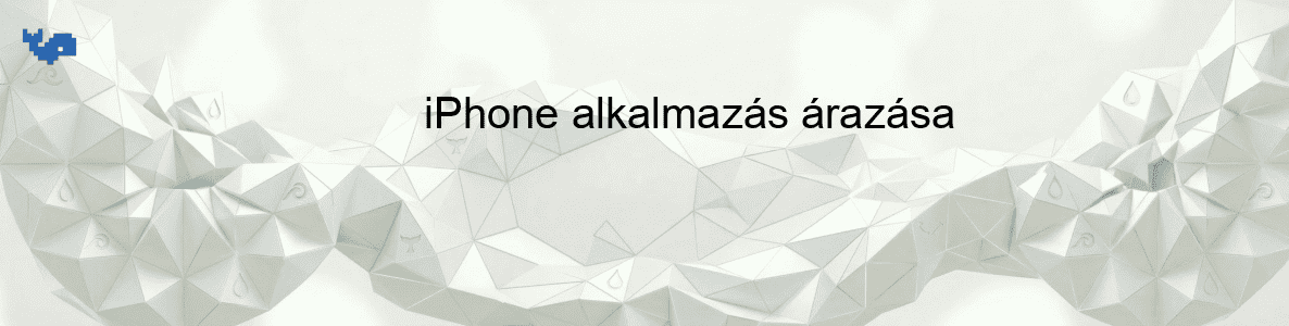 iPhone alkalmazás árazása
