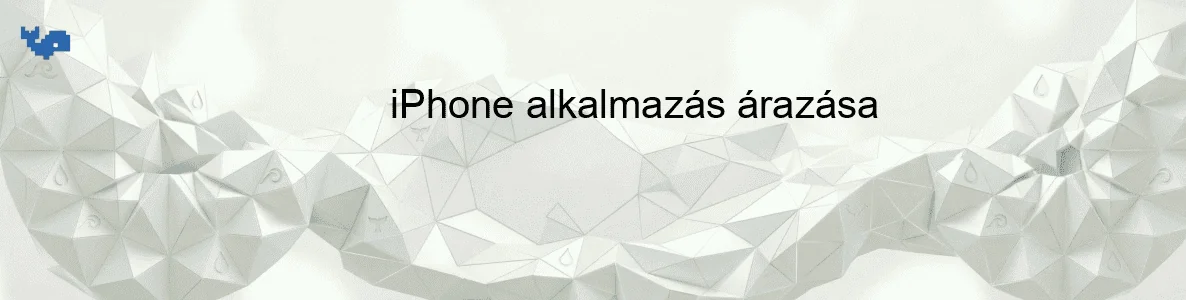 iPhone alkalmazás árazása