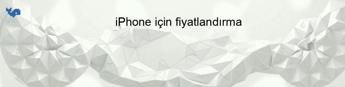 iPhone için fiyatlandırma