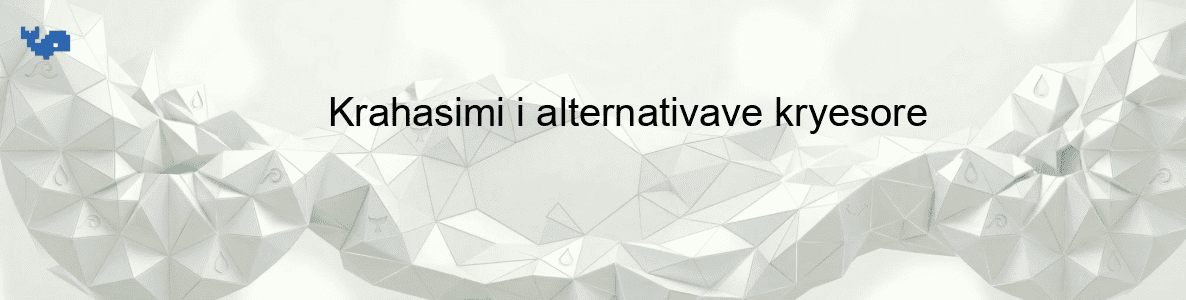 Krahasimi i alternativave kryesore