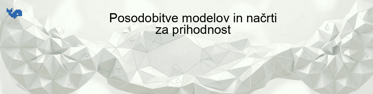 Posodobitve modelov in načrti za prihodnost