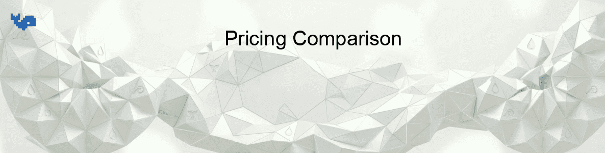 Pricing Comparison