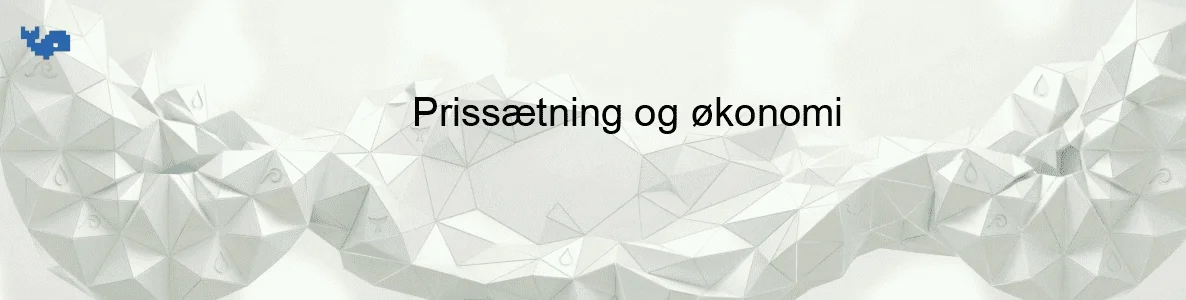 Prissætning og økonomi