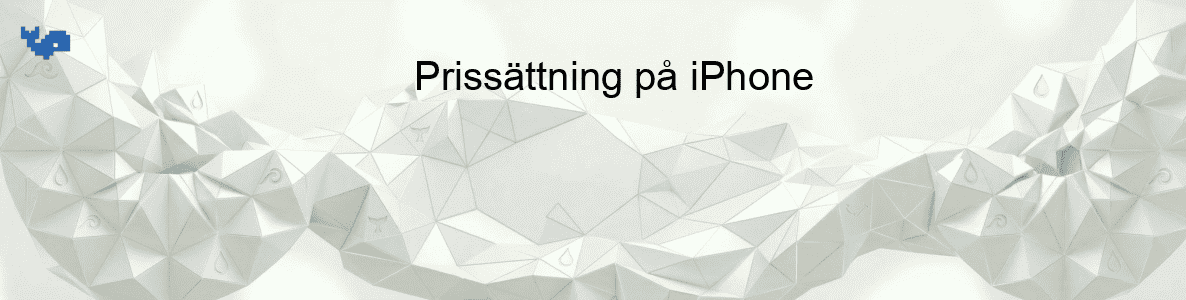 Prissättning på iPhone