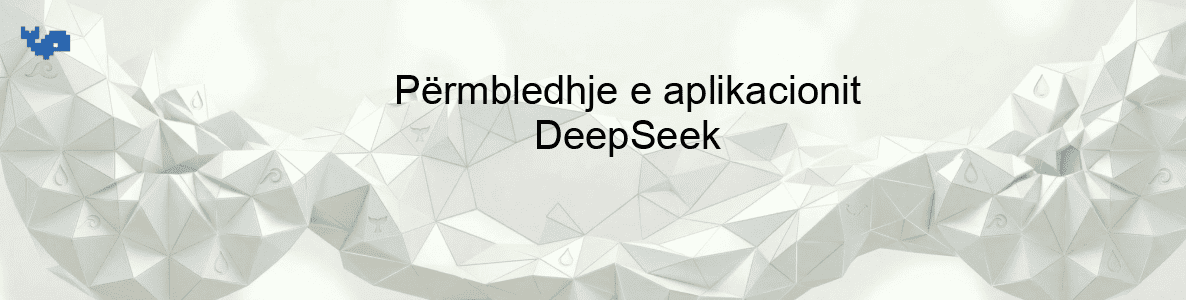 Përmbledhje e aplikacionit DeepSeek