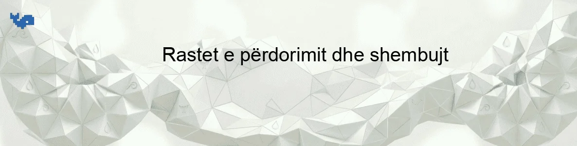 Rastet e përdorimit dhe shembujt