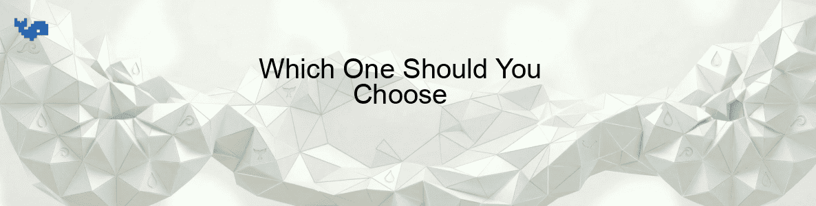 Which One Should You Choose